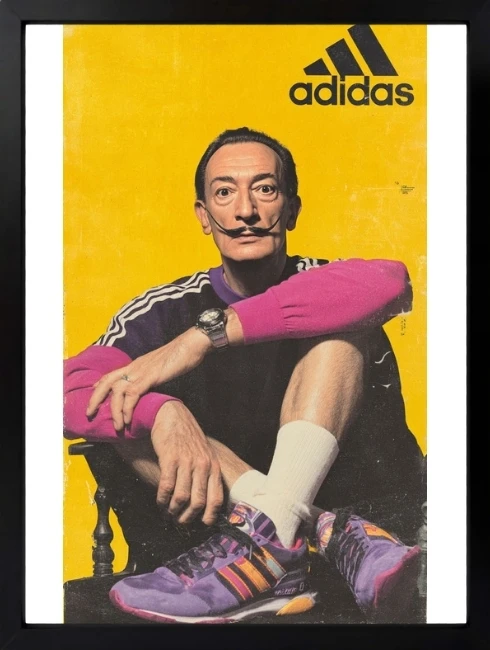 Adidas Rap Mixart Duvar Tablosu 1. Fotoğraf