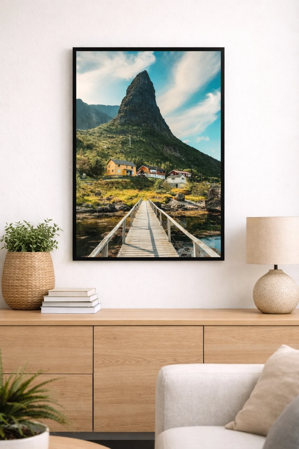 Ahşap Köprü Duvar Tablosu