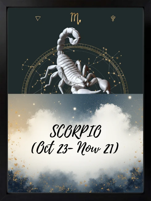 Scorpio Duvar Tablosu 1. Fotoğraf