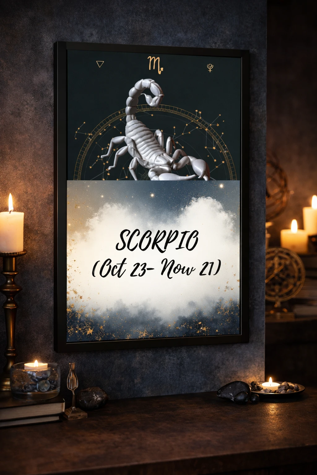 Scorpio Duvar Tablosu 2. Fotoğraf