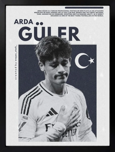 Arda Güler Duvar Tablosu 1. Fotoğraf