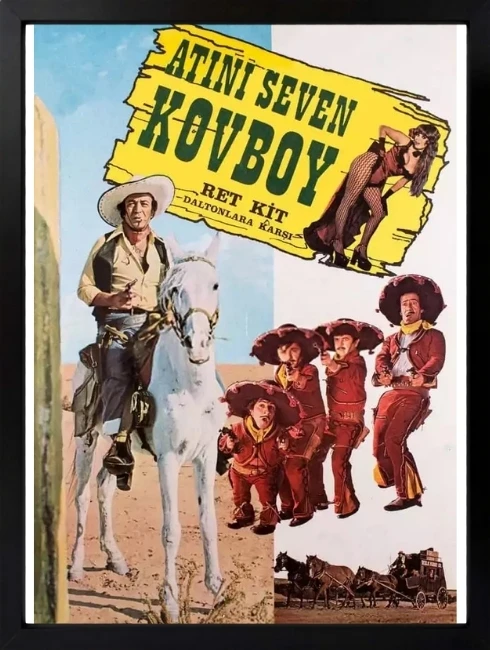 Atını Seven Kovboy Duvar Tablosu 1. Fotoğraf