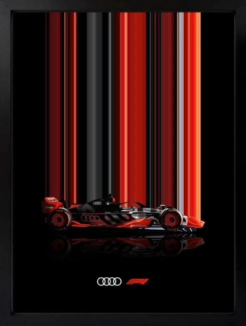 Audi Formula Racing Duvar Tablosu 1. Fotoğraf