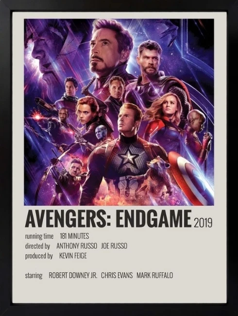 Avengers Endgame Duvar Tablosu 1. Fotoğraf