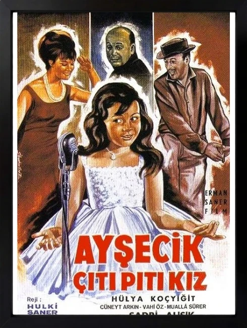 Ayşecik Çıtı Pıtı Kız Duvar Tablosu 1. Fotoğraf