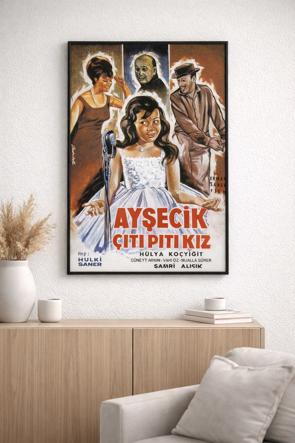Ayşecik Çıtı Pıtı Kız Duvar Tablosu 2. Fotoğraf