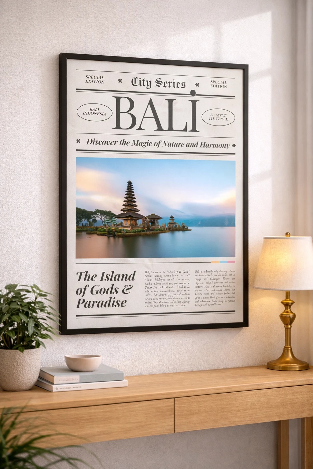 Bali Duvar Tablosu 2. Fotoğraf