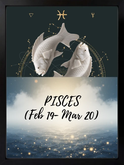 Pisces Duvar Tablosu 1. Fotoğraf