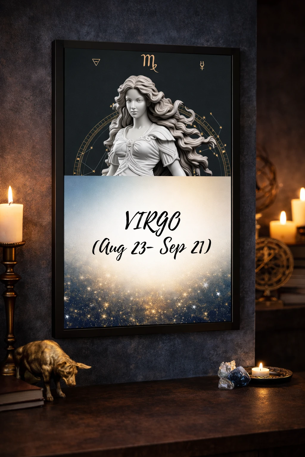 Virgo Duvar Tablosu 2. Fotoğraf