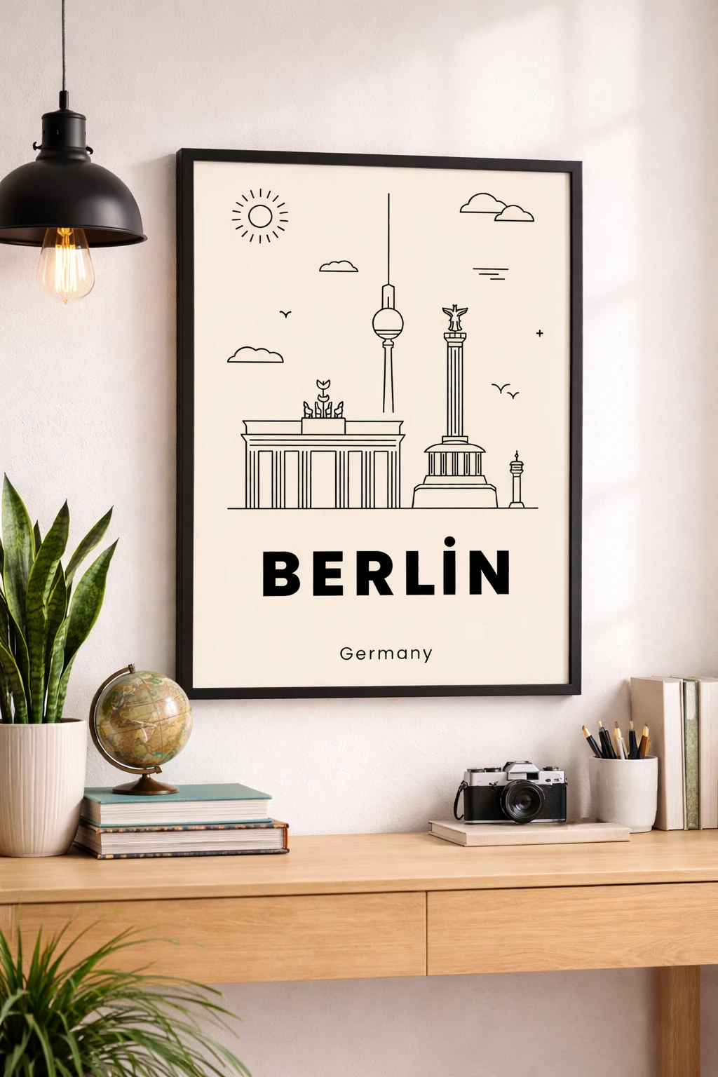 Berlin Duvar Tablosu