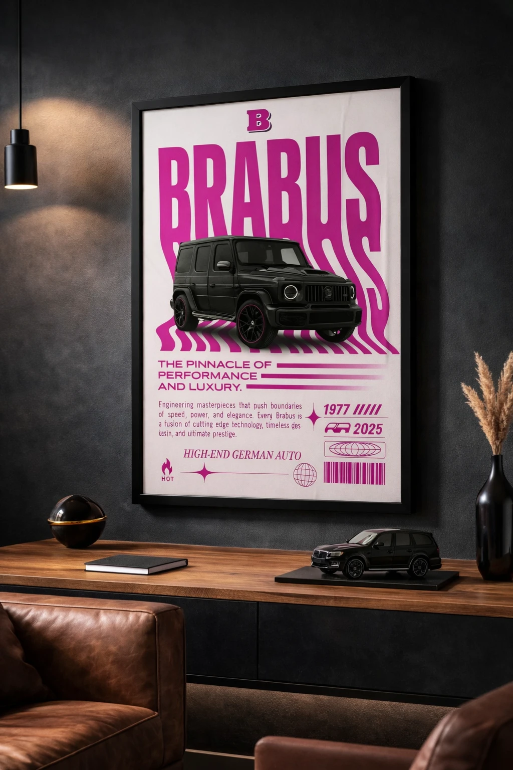 Brabus G Serisi SUV Duvar Tablosu 2. Fotoğraf