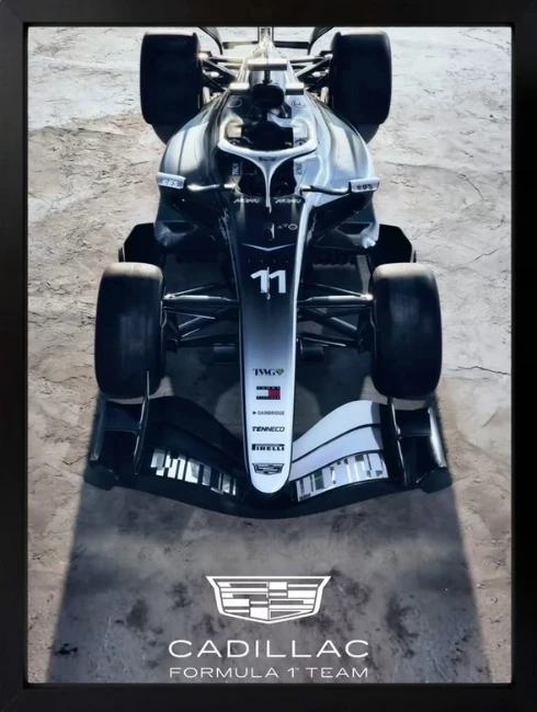 Cadillac Formula Racing F1 Duvar Tablosu 1. Fotoğraf