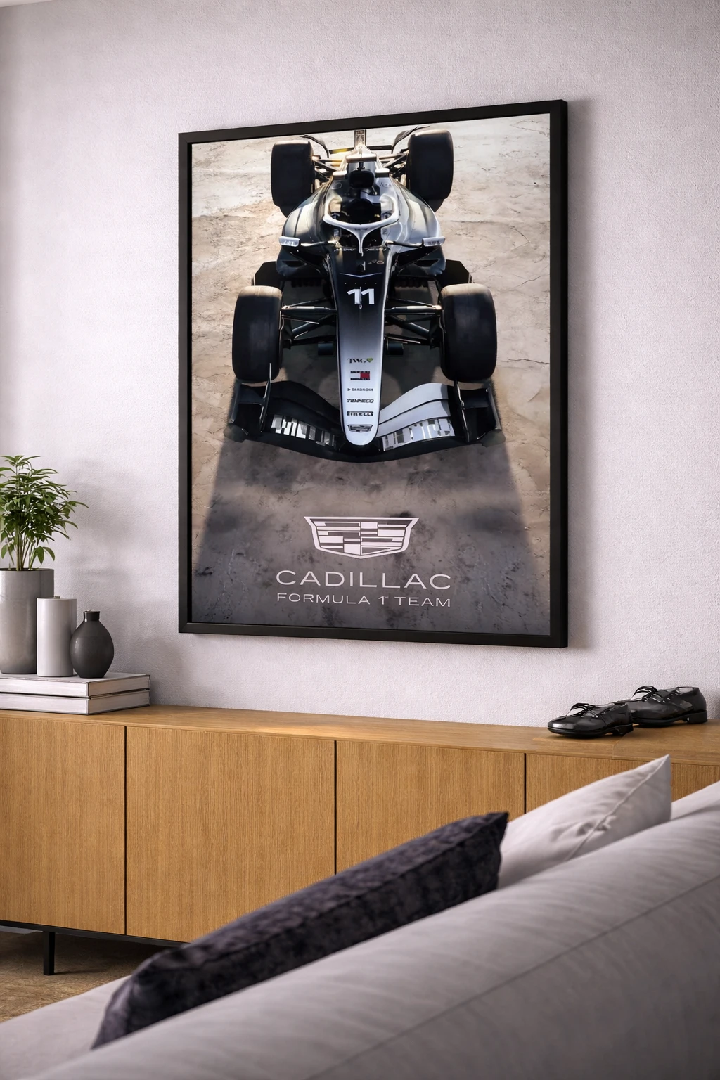 Cadillac Formula Racing F1 Duvar Tablosu 2. Fotoğraf