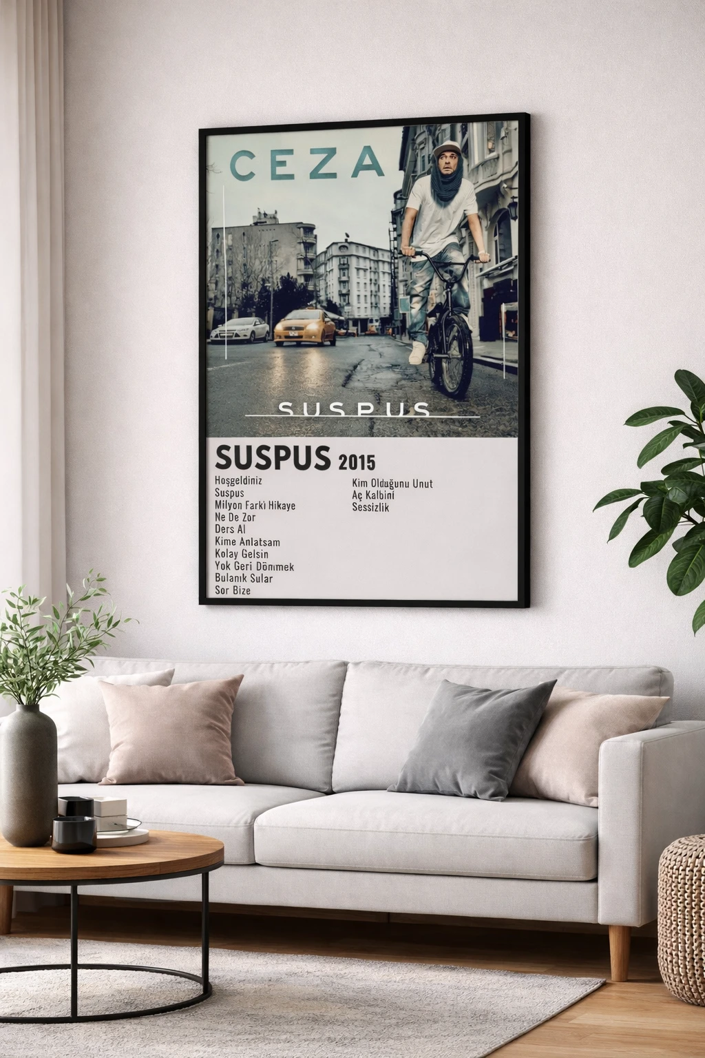 Ceza - Suspus Duvar Tablosu 2. Fotoğraf