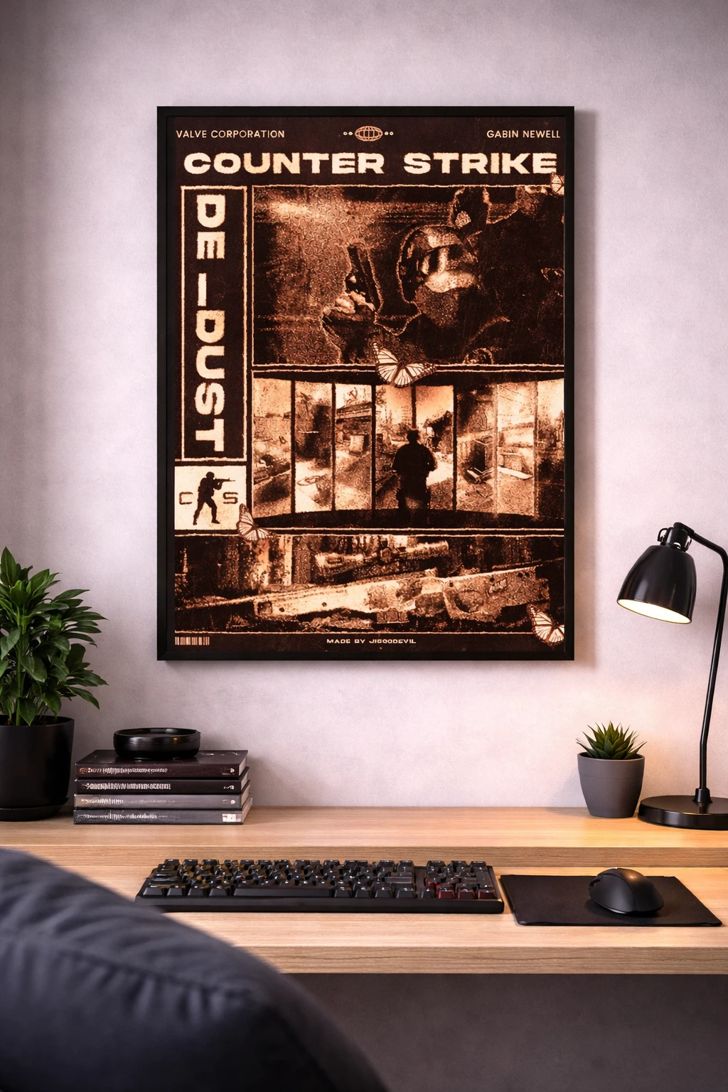 Counter Strike Dust Duvar Tablosu 2. Fotoğraf
