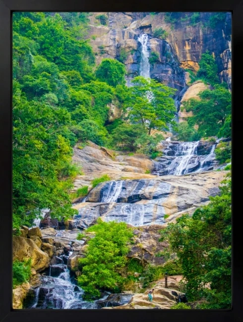 Dağ Şelalesi Duvar Tablosu 1. Fotoğraf