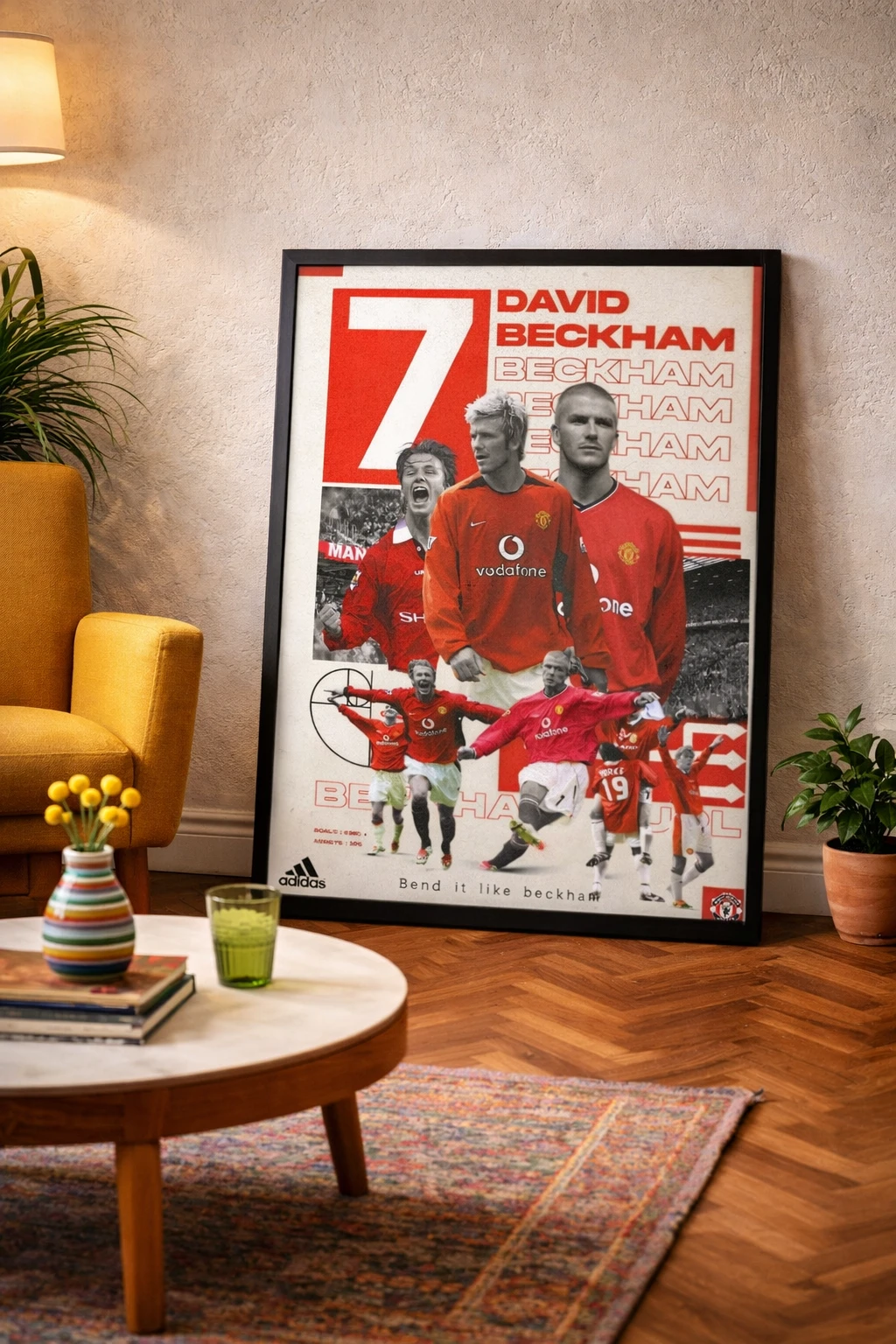 David Beckham 7 Duvar Tablosu 2. Fotoğraf