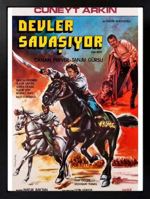Devler Savaşıyor Duvar Tablosu 1. Fotoğraf