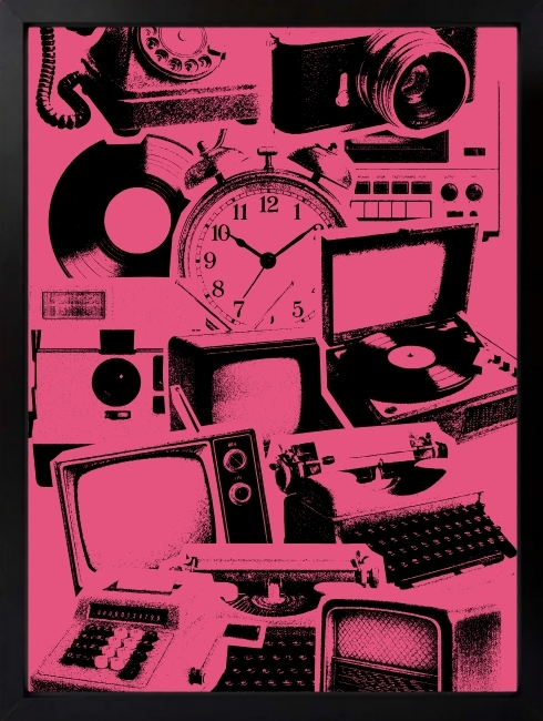 Dijital Retro Duvar Tablosu