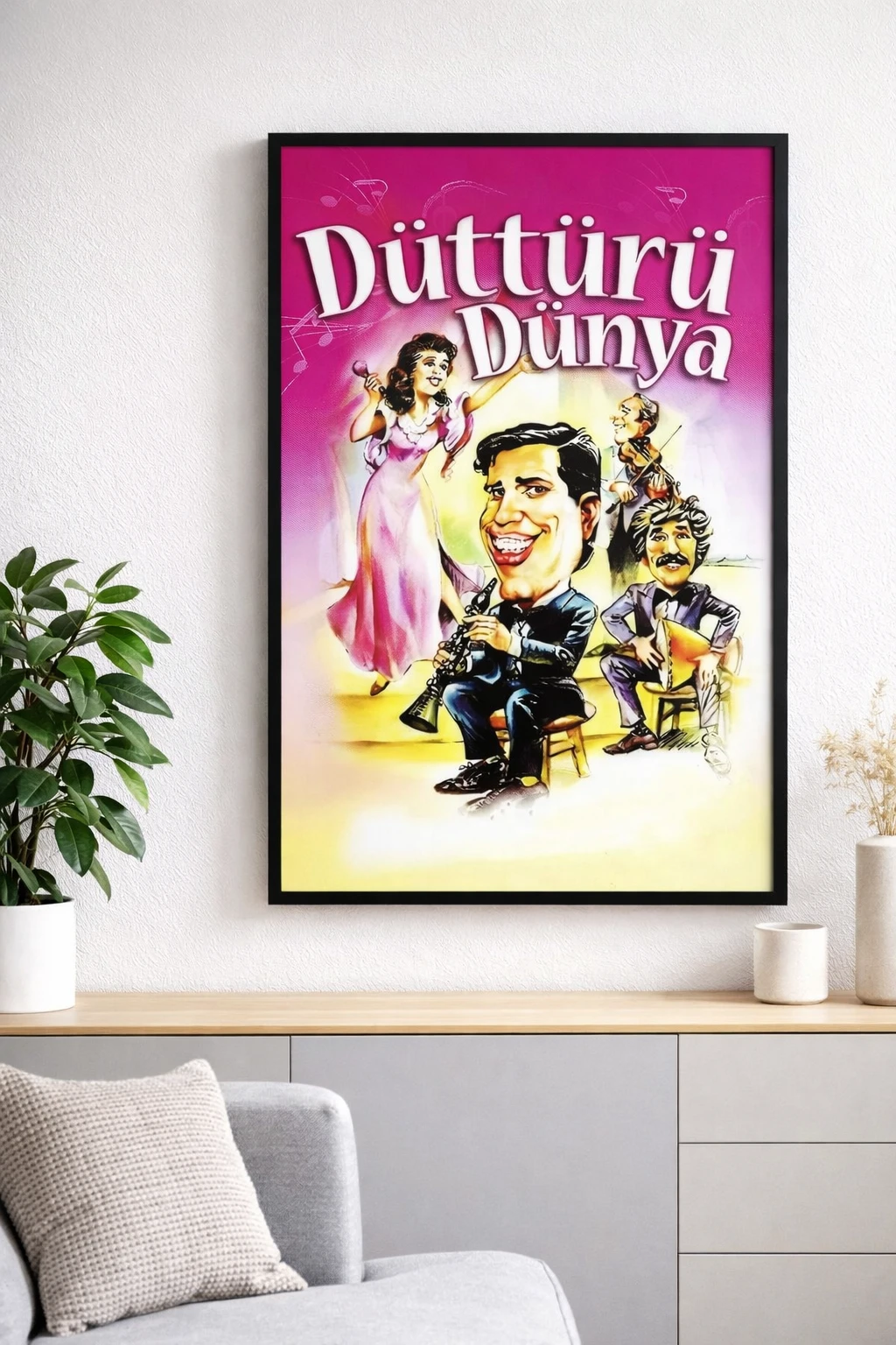 Düttürü Dünya Duvar Tablosu 2. Fotoğraf