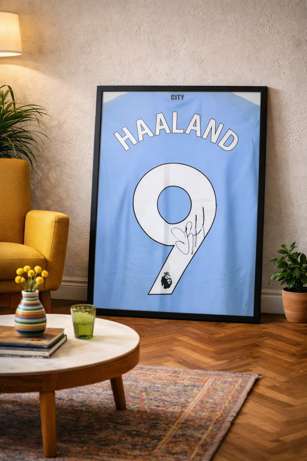 Erling Haaland 9 Duvar Tablosu 2. Fotoğraf