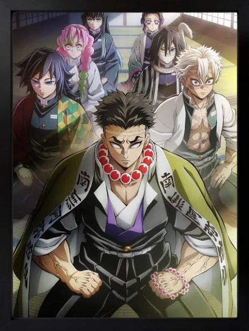 Fantastik Anime Ekip Duvar Tablosu 1. Fotoğraf