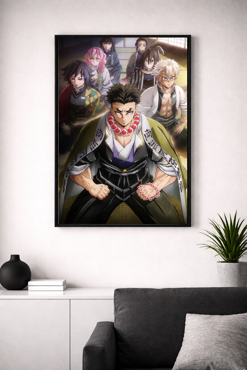 Fantastik Anime Ekip Duvar Tablosu 2. Fotoğraf