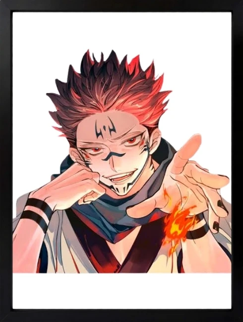 Fantastik Anime Karakter Duvar Tablosu 1. Fotoğraf