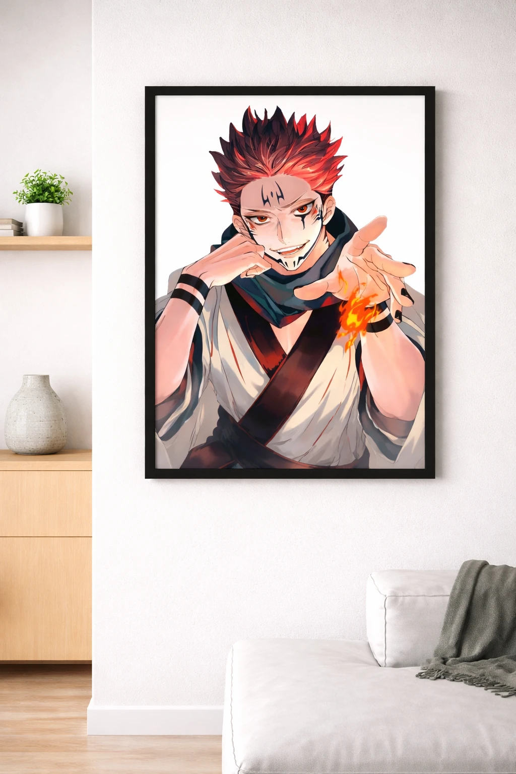 Fantastik Anime Karakter Duvar Tablosu 2. Fotoğraf