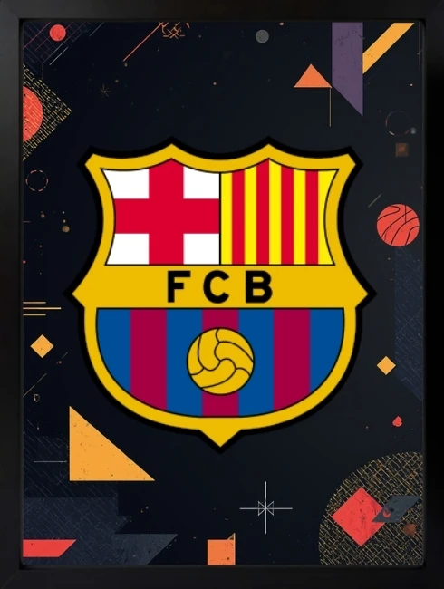 FC Barcelona Duvar Tablosu 1. Fotoğraf