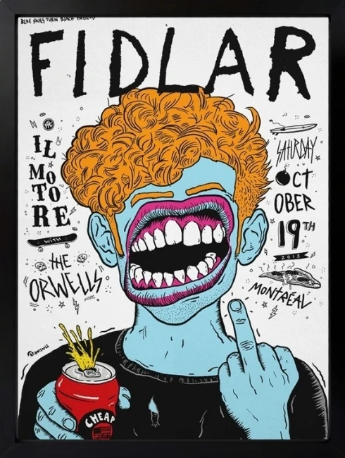 FIDLAR Duvar Tablosu 1. Fotoğraf