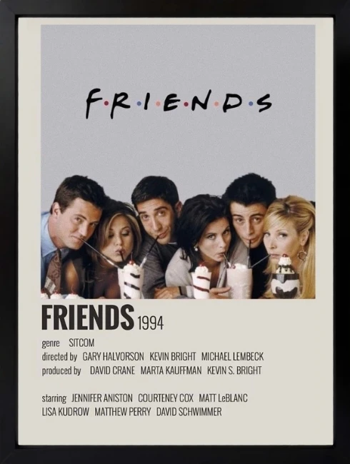 Friends Duvar Tablosu 1. Fotoğraf