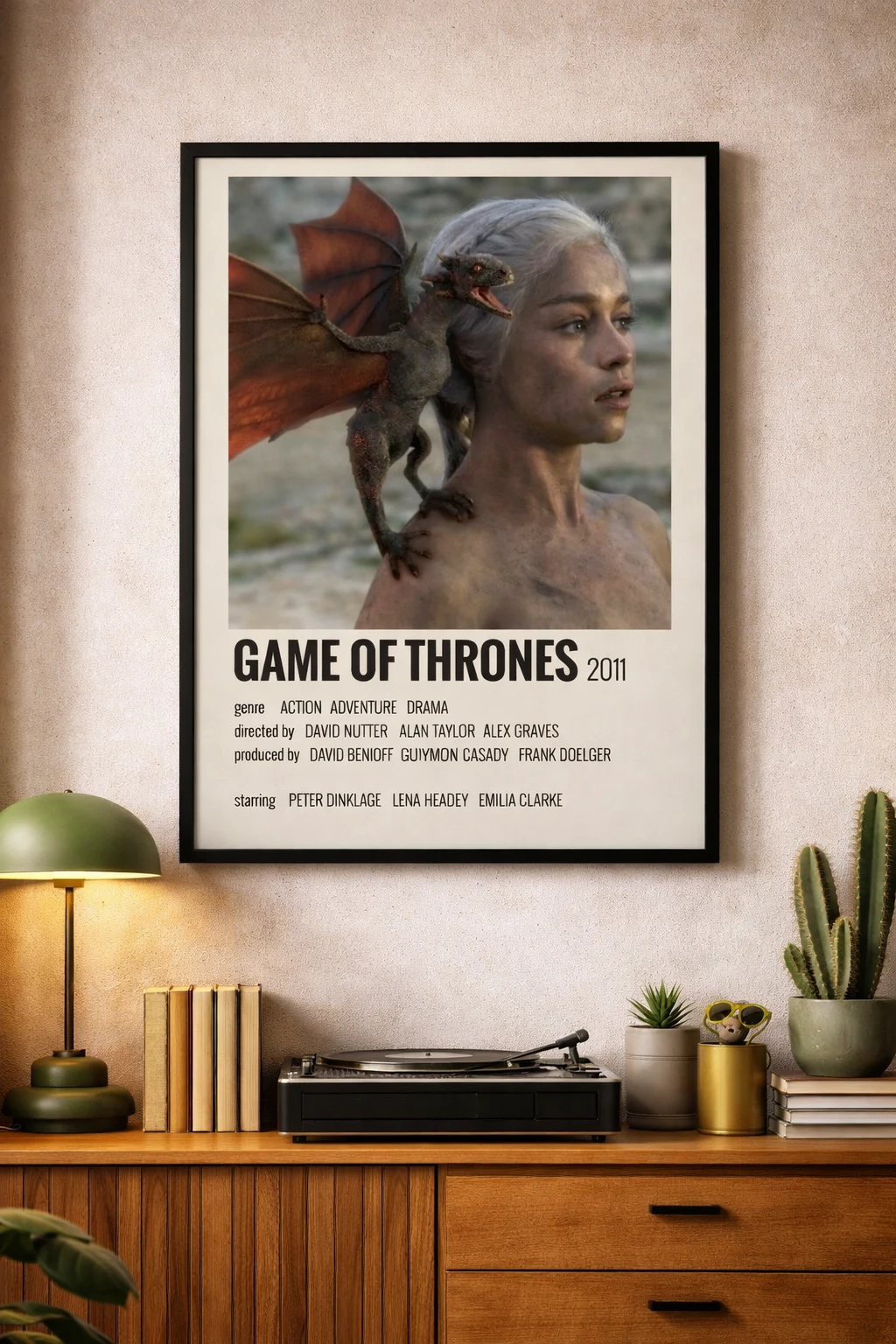 Game of Thrones Duvar Tablosu 2. Fotoğraf