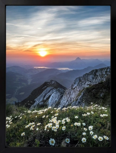 Gün Batımı Manzarası Duvar Tablosu 1. Fotoğraf
