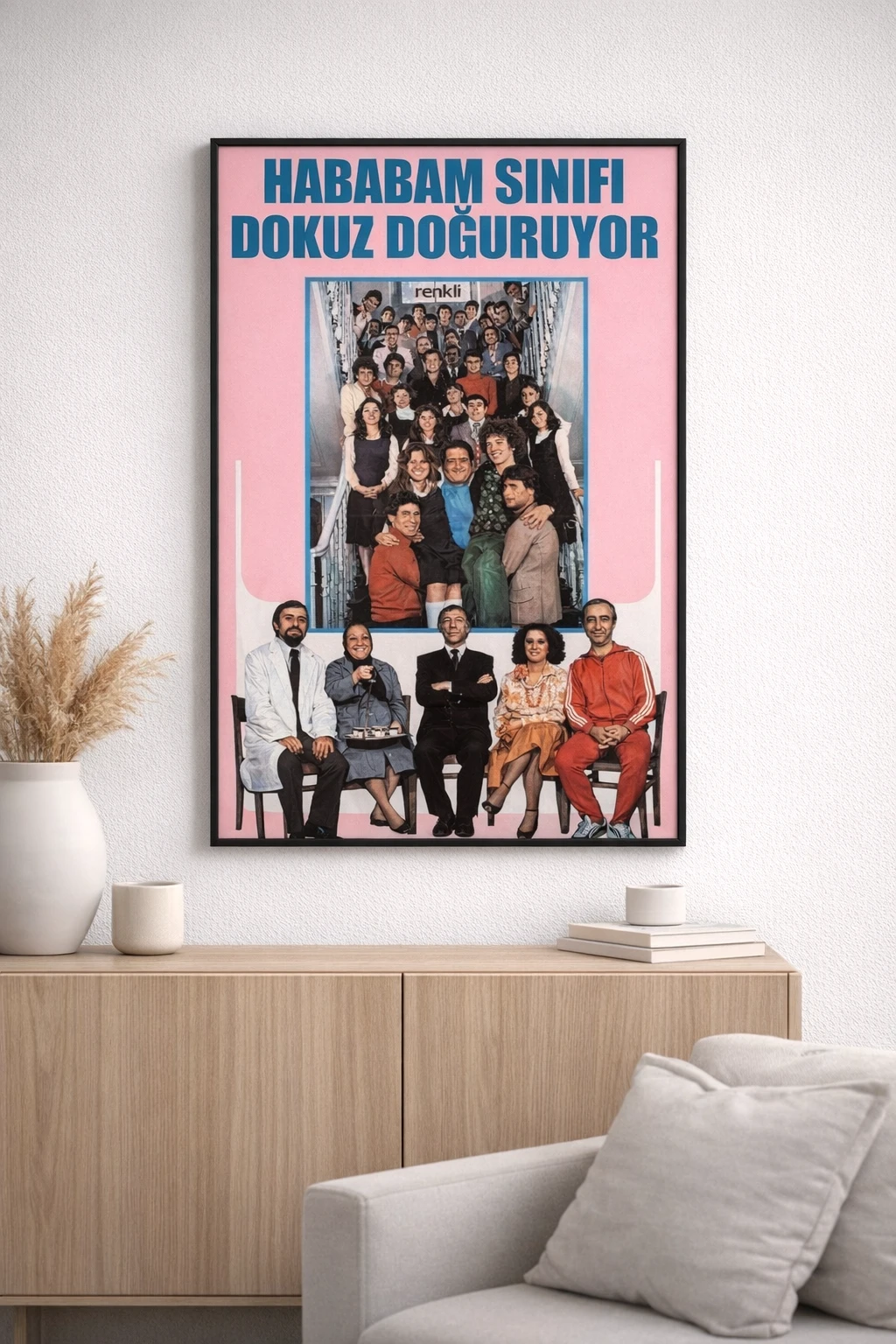 Hababam Sınıfı Dokuz Doğuruyor Duvar Tablosu 2. Fotoğraf