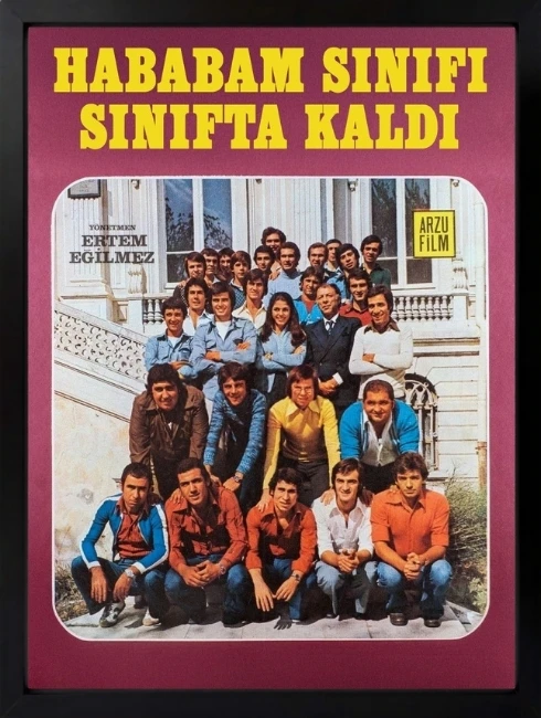 Hababam Sınıfı Sınıfta Kaldı Duvar Tablosu