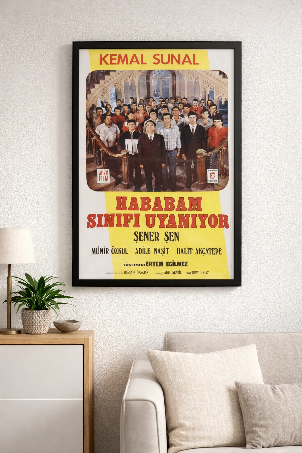 Hababam Sınıfı Uyanıyor Duvar Tablosu 2. Fotoğraf