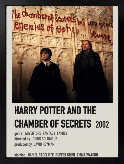 Harry Potter and the Chamber of Secrets Duvar Tablosu 1. Fotoğraf