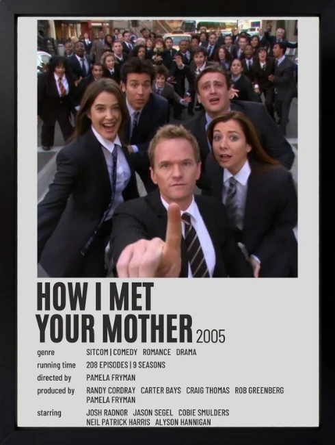 How I Met Your Mother Duvar Tablosu 1. Fotoğraf