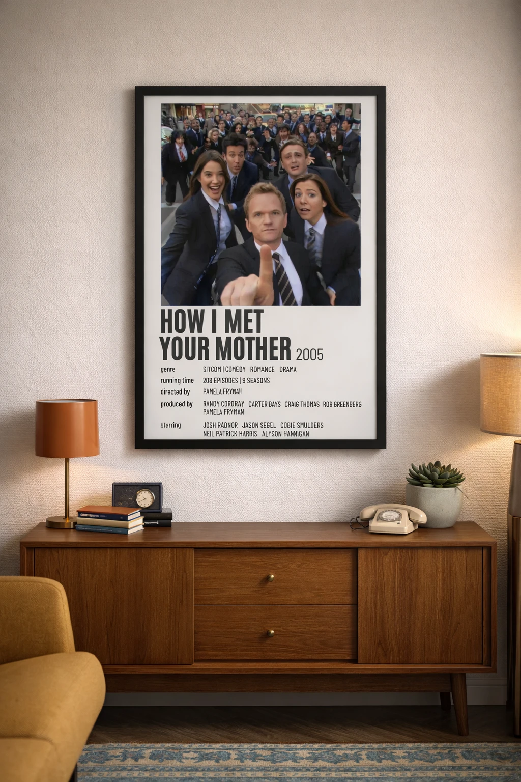 How I Met Your Mother Duvar Tablosu 2. Fotoğraf