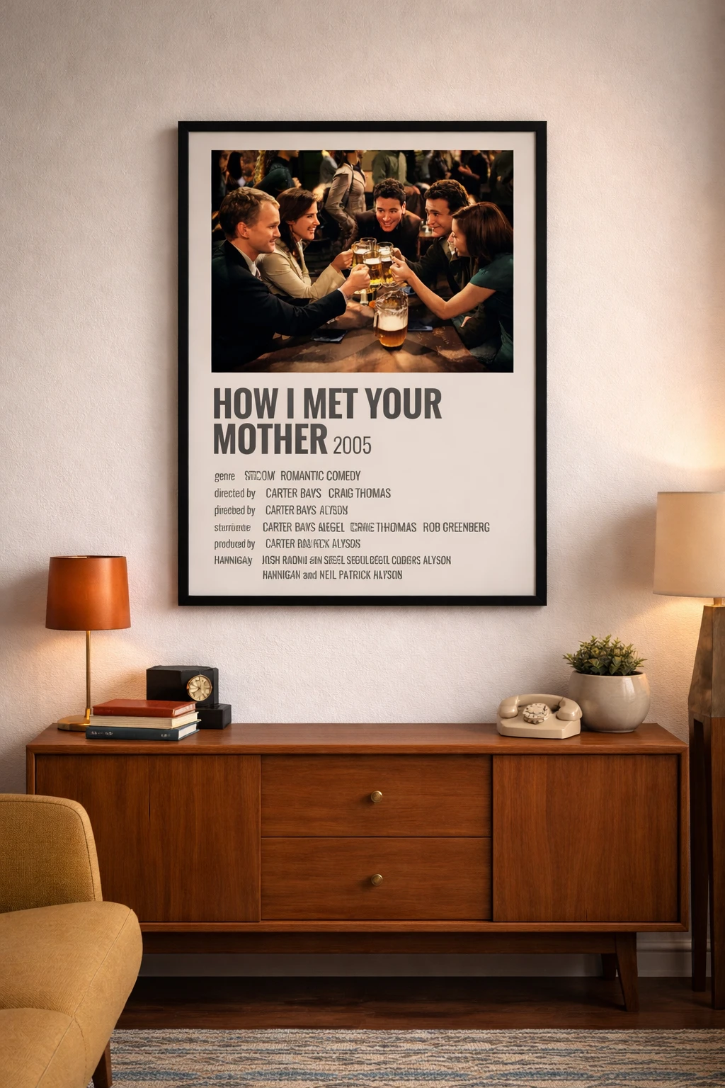 How I Met Your Mother Poster Duvar Tablosu