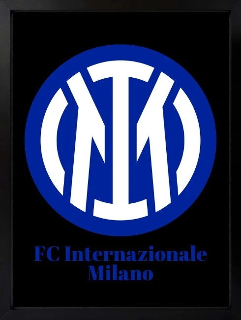 Internazionale Milano Logo Duvar Tablosu 1. Fotoğraf