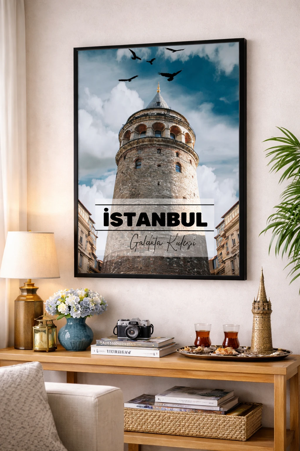 Galata Kulesi Duvar Tablosu 1. Fotoğraf