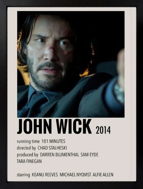 John Wick Duvar Tablosu 1. Fotoğraf