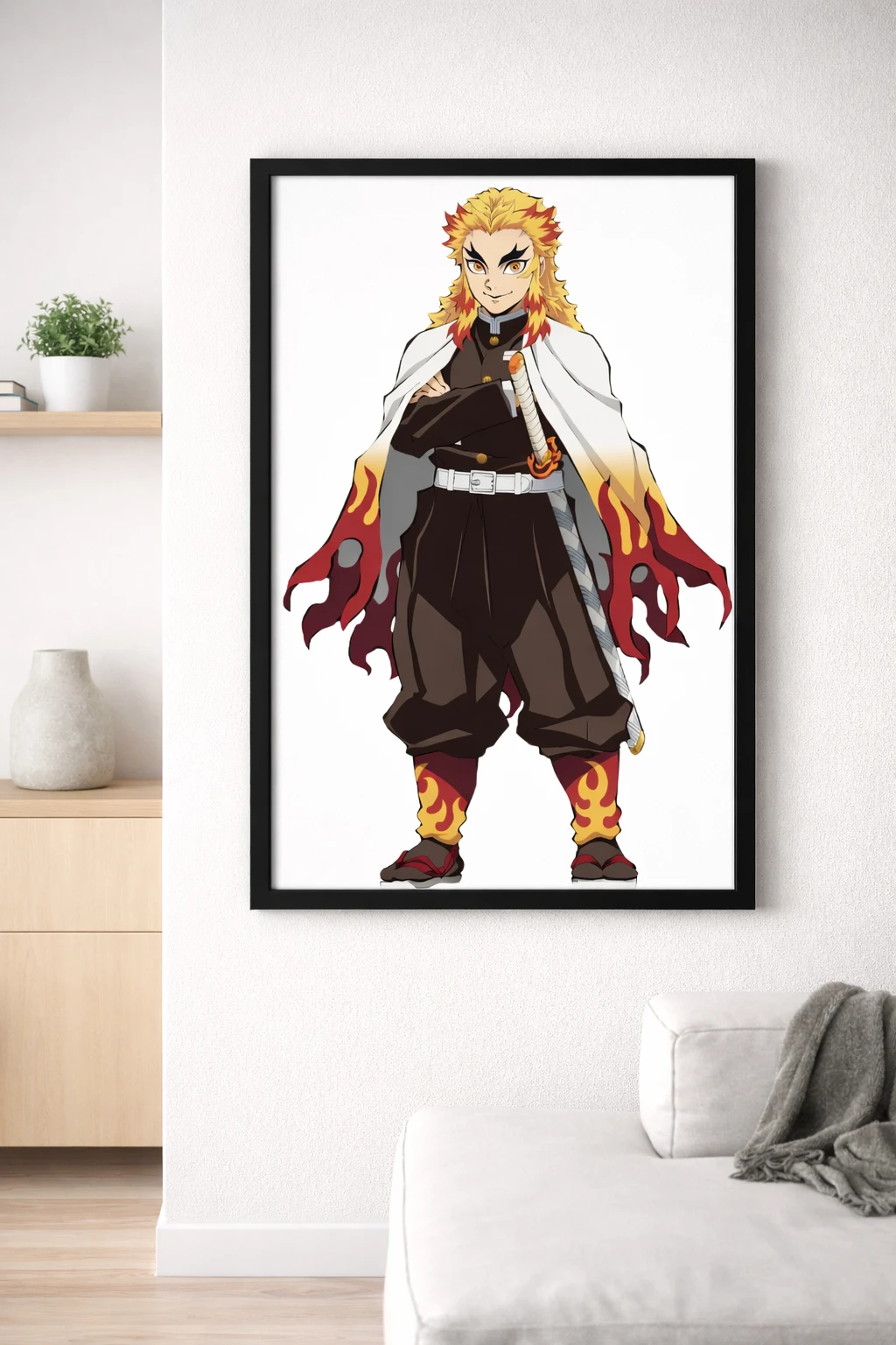Karanlık Aura Anime Duvar Tablosu 2. Fotoğraf