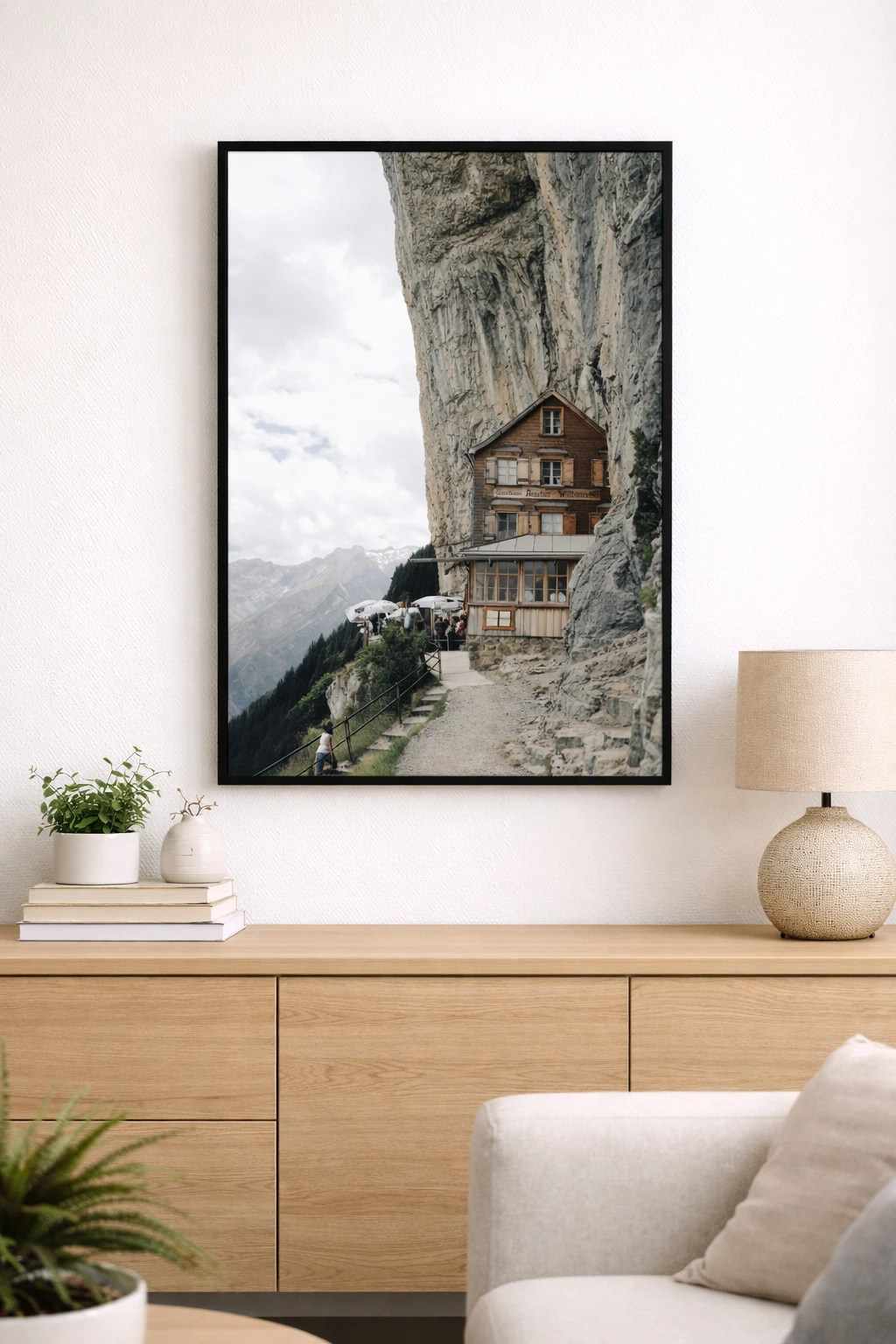 Kayalık Yol Duvar Tablosu 2. Fotoğraf