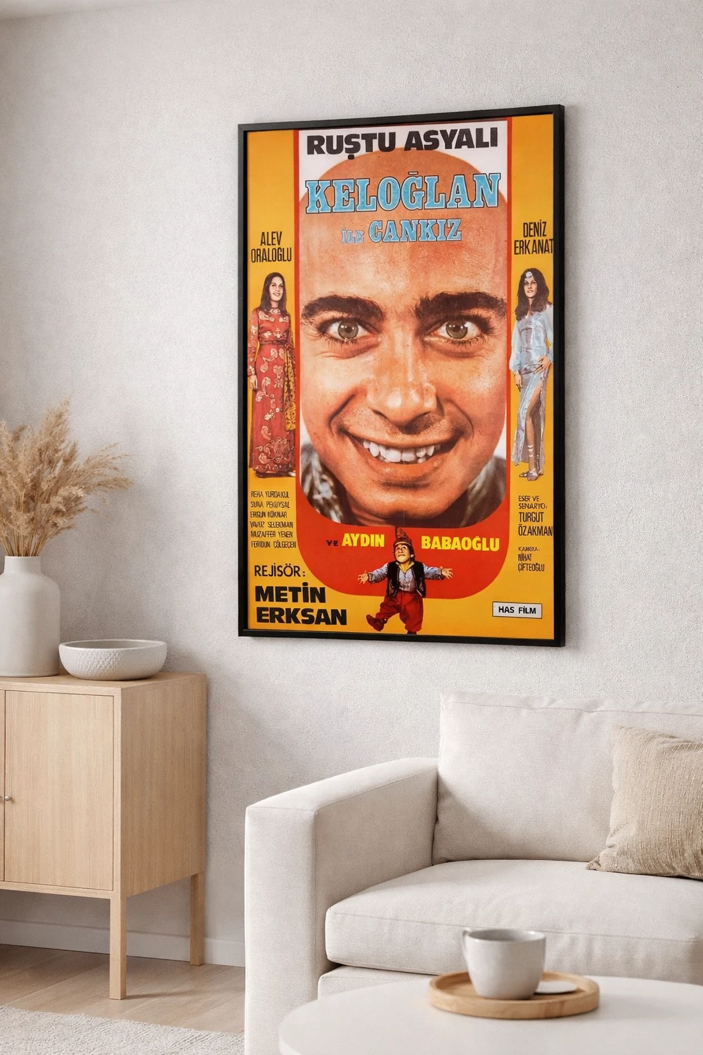 Keloğlan ile Cankız Duvar Tablosu 2. Fotoğraf