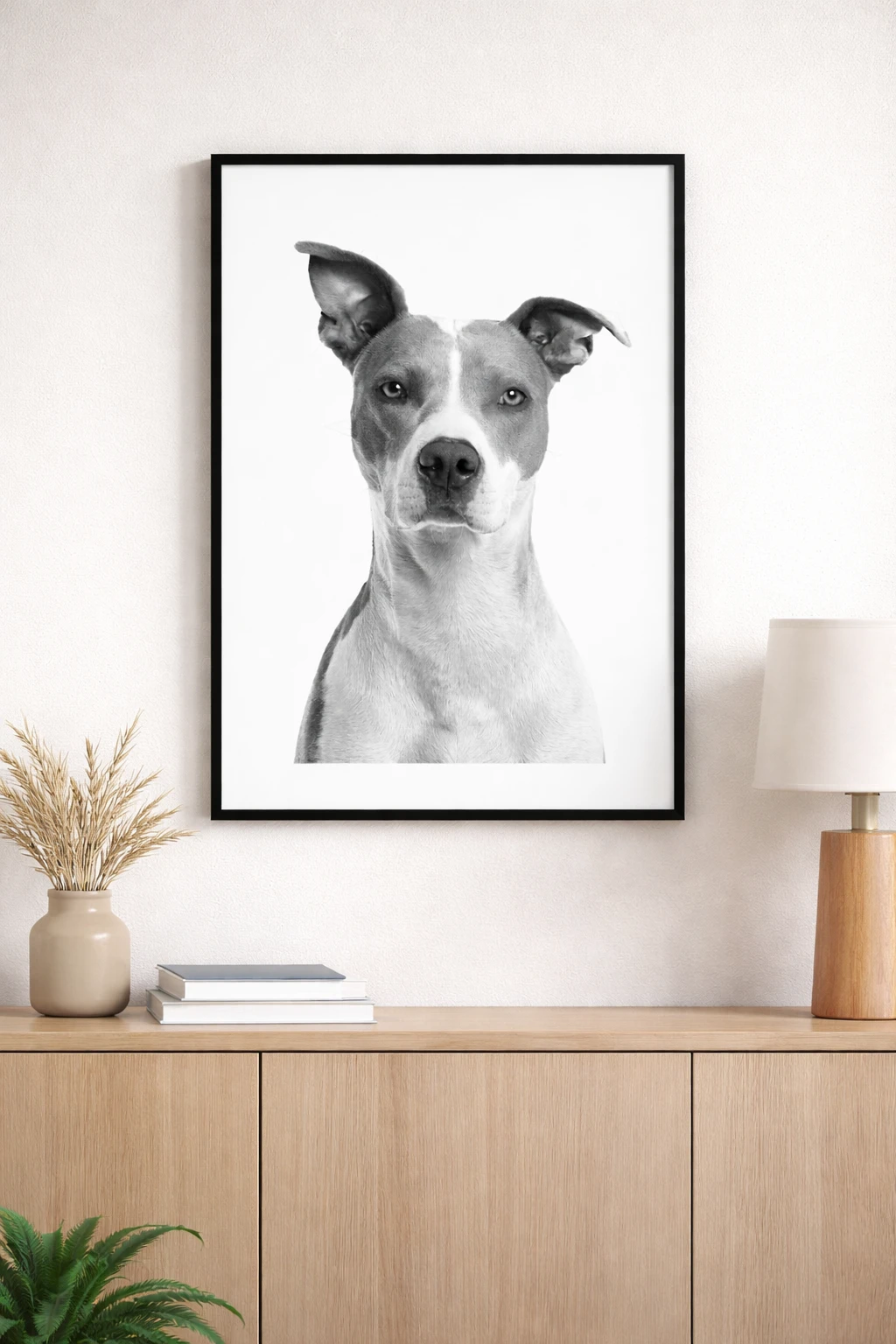 Köpek İllüstrasyon Duvar Tablosu 2. Fotoğraf