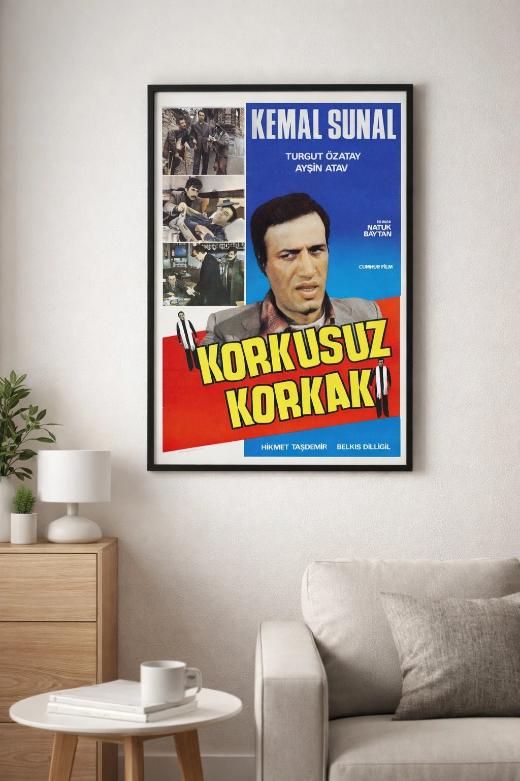 Korkusuz Korkak Duvar Tablosu 2. Fotoğraf