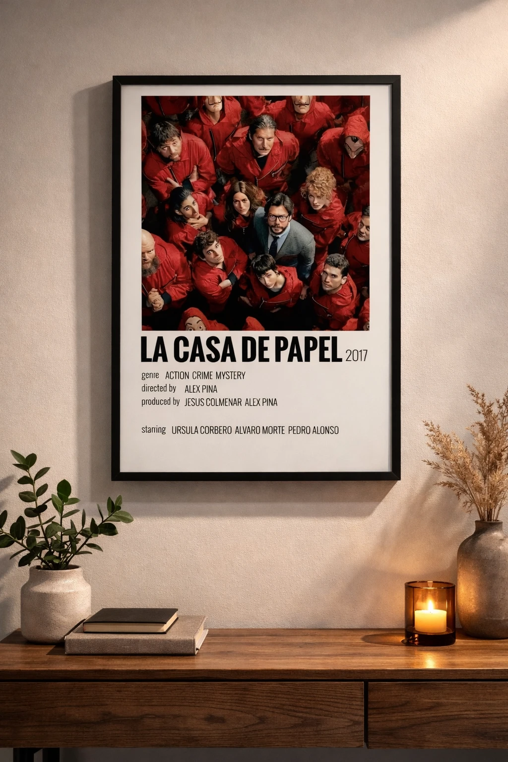 La Casa De Papel Duvar Tablosu 2. Fotoğraf